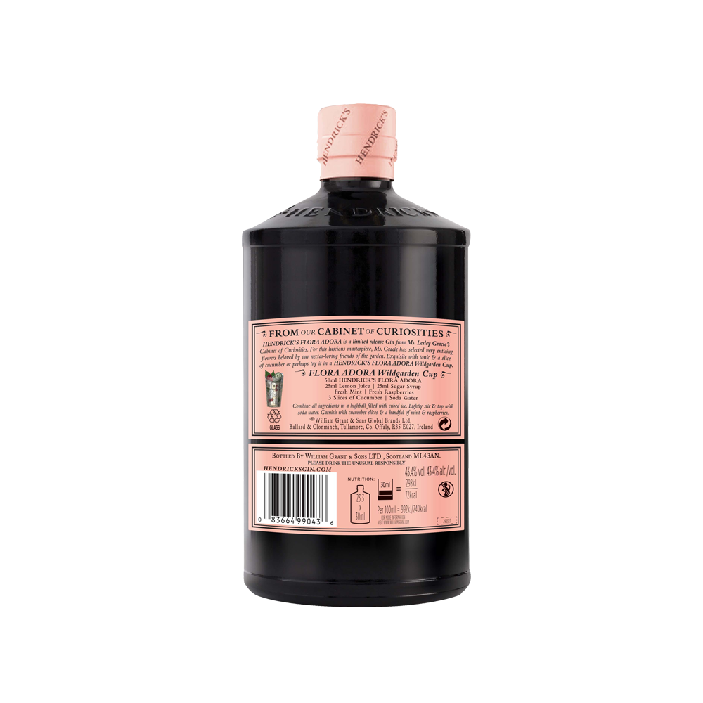 Gin Hendricks Flora Adora