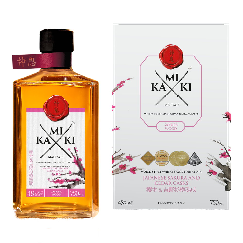 Kamiki Sakura Wood Whisky